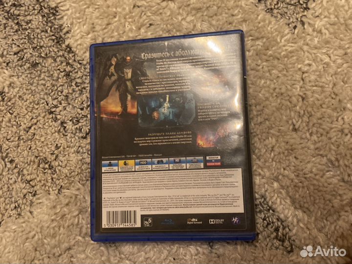 Диск для PS4, Diablo Reaper of Souls