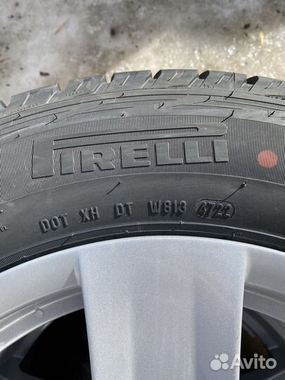 Новые колеса в сборе на ниву R16 pirelli