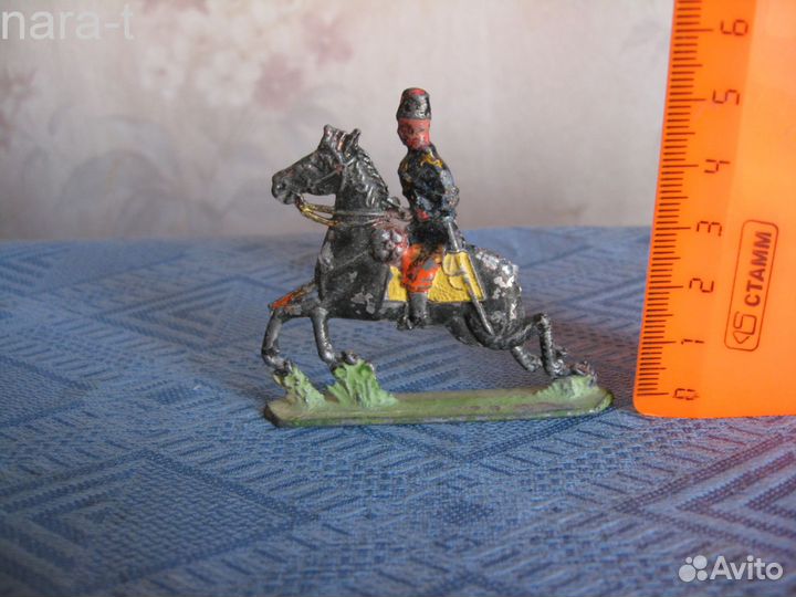 Солдатик - казак. Олово, начало 20 века