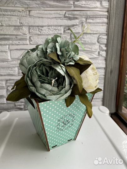 Букеты из декоративных цветов