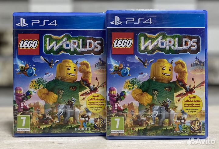 Lego Worlds (Новый Диск) Sony PS4