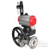 Кран шаровой DN.ru BV3232P(3pc) -FP-F-ISO-H Ду65 Ру25, фланцевый, полнопроходной, трехсоставной, нер