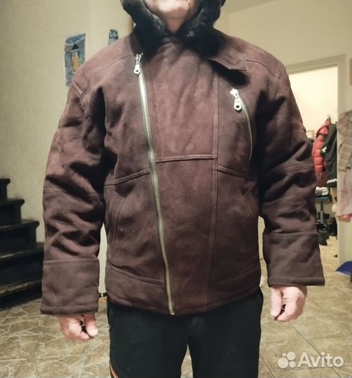 Дубленка натуральная мужская 50 52 новая