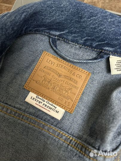 Куртка джинсовая levis оригинал