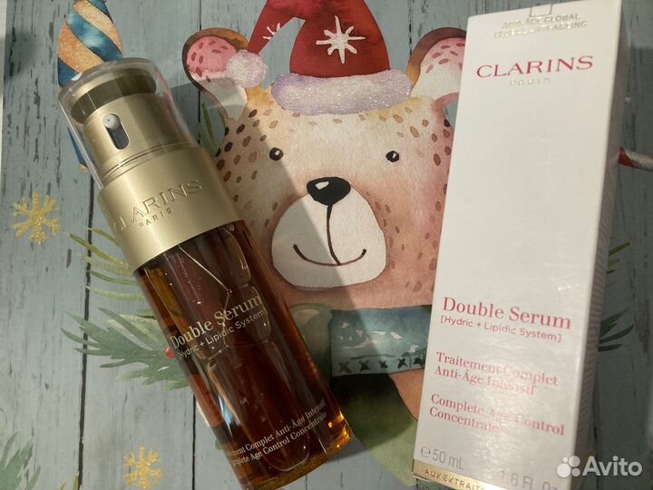Double Serum Clarins сыворотка оригинал
