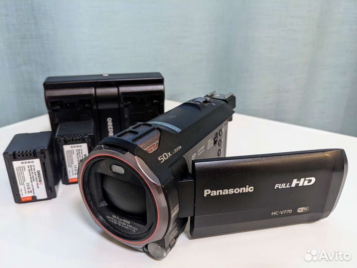 Зум и стаб для стримов — Panasonic HC v770 HD