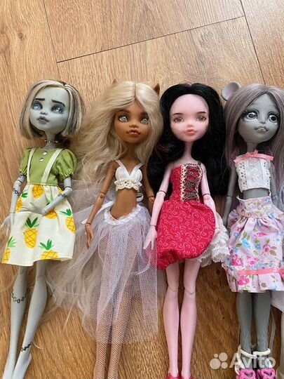 Monster high ooak куклы