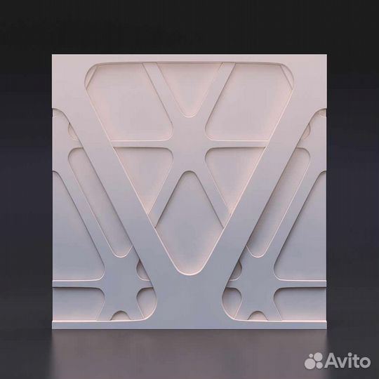 Гипсовая 3D панель 