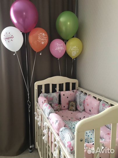 Комплект постельного белья в кроватку 15 предметов