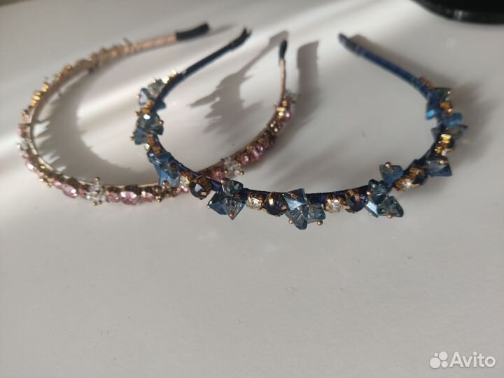 Ободки, заколки, бигуди