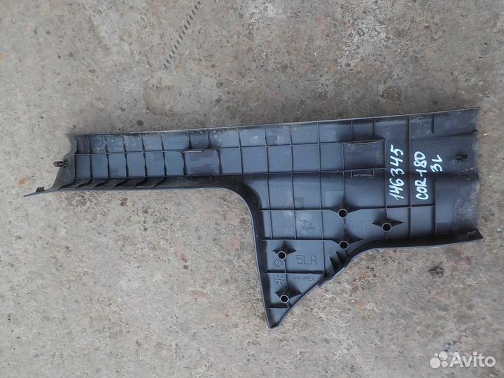 Накладка на порог задняя левая Toyota Corolla 180