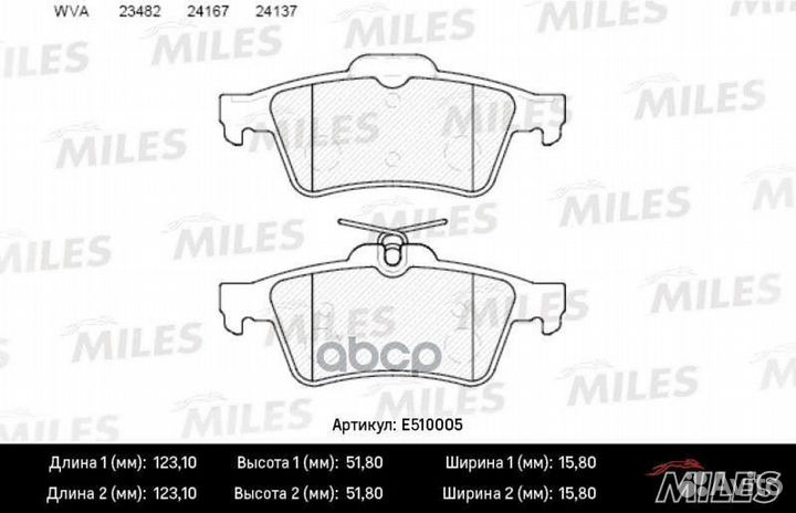 Колодки тормозные задние (Смесь ceramic) ford F