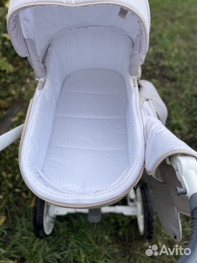 Коляска 2 в 1 indigo porto эко кожа