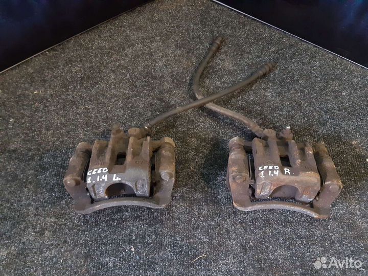 Суппорт задний kia ceed 1 ed