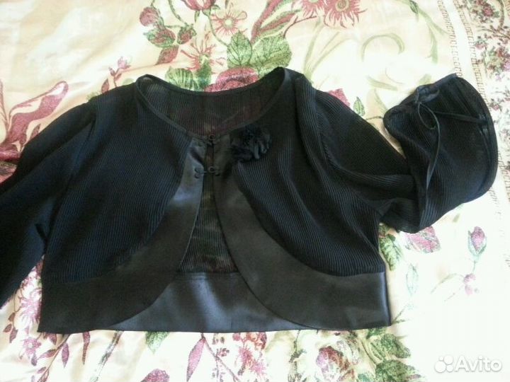 Вечернее платье с бисером