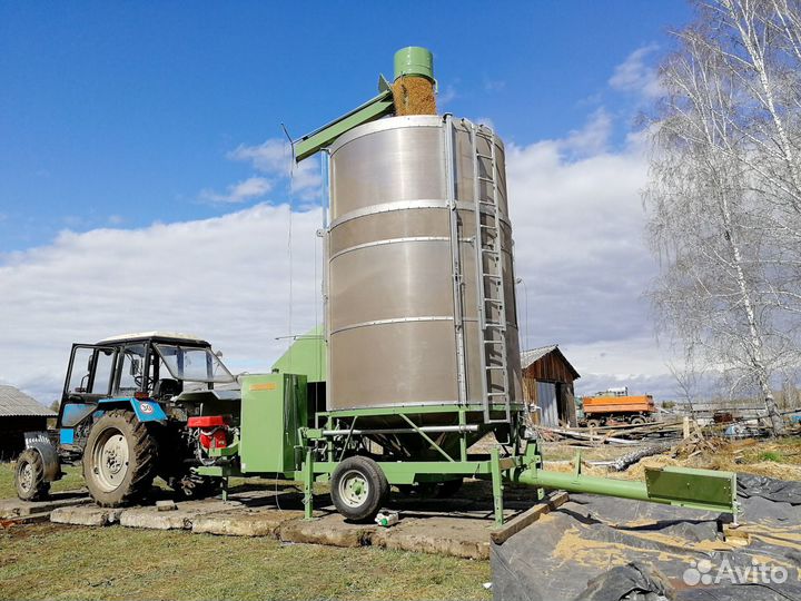 Услуга Сушка зерна. Аренда зерносушилки