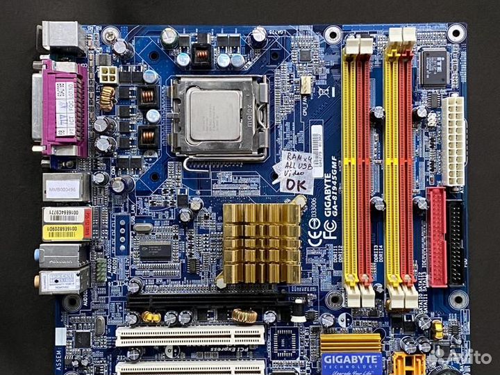 Материнская плата Gigabyte Ga-8I945Gmf на Lga775