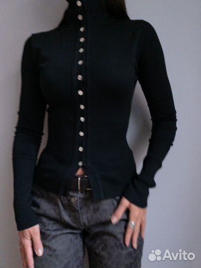 Брюки леопард винтаж