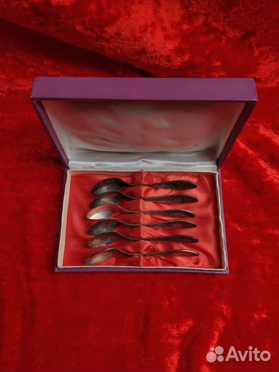 Ложки, стопки, подставки Мельхиор, сеоебрение