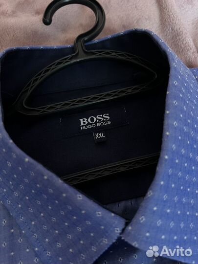 Рубашка мужская hugo boss