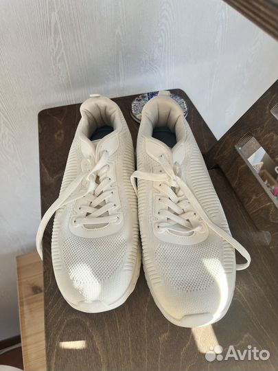 Кроссовки skechers белые