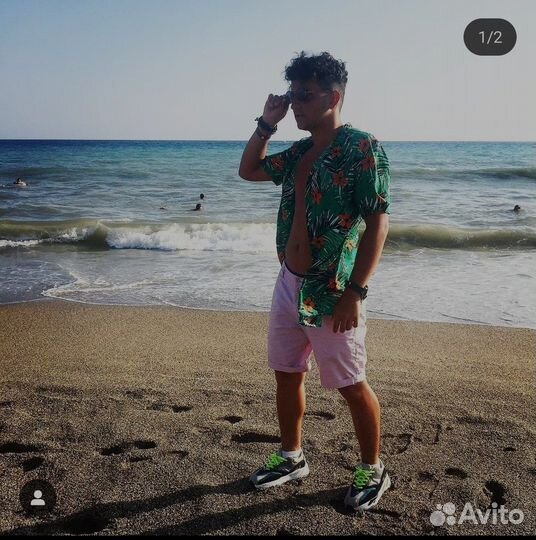 Мужская куртка бомбер, рубашка