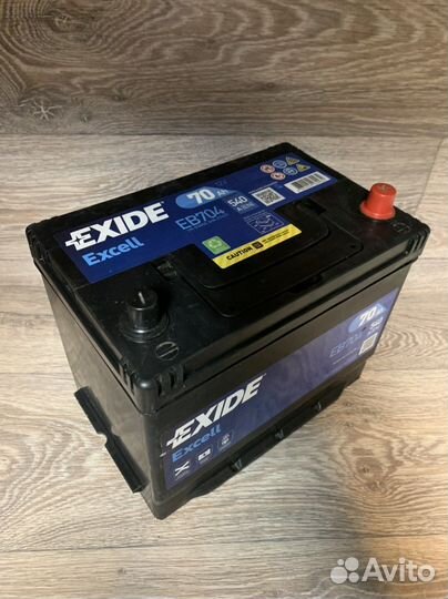 Аккумулятор Exide 12v, EB704