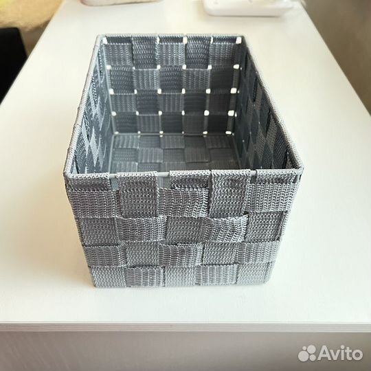 Плетенные корзины для хранения