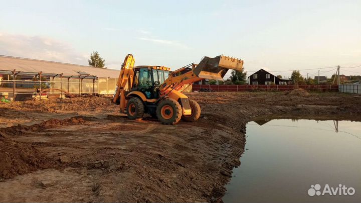 Услуги экскаватора трактора погрузчика jcb Джи си