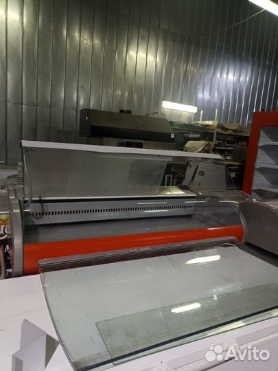 Витрина холодильная под мясо курицу рыбу