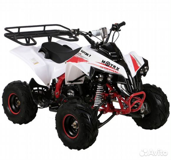 Квадроцикл бензиновый motax ATV raptor LUX 125 сс