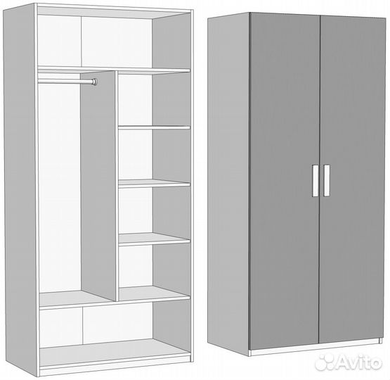 Продам шкаф бу