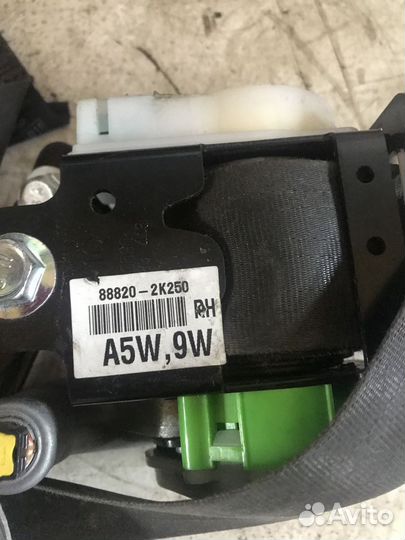 Ремень безопасности с пиропатроном Kia Soul