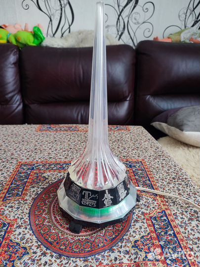 Светильник ночник Ракета Космос Агитация СССР