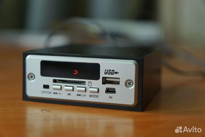 Приставка с блютус,флешкой,радио,SD для музцентра