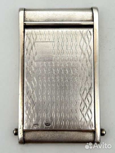 Пудреница серебро 875 проба Ранние Советы 91,1 г