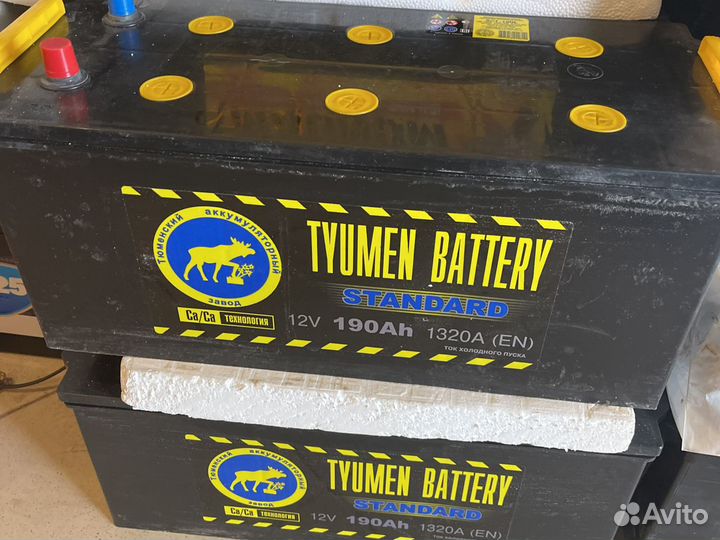 Аккумулятор 6ст 190