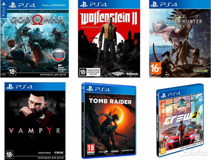 Sony PS4 Лицензионные Игры