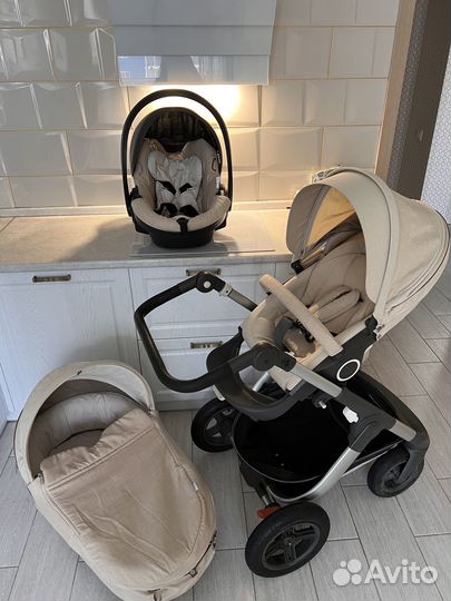 Коляска stokke trailz 3 в 1