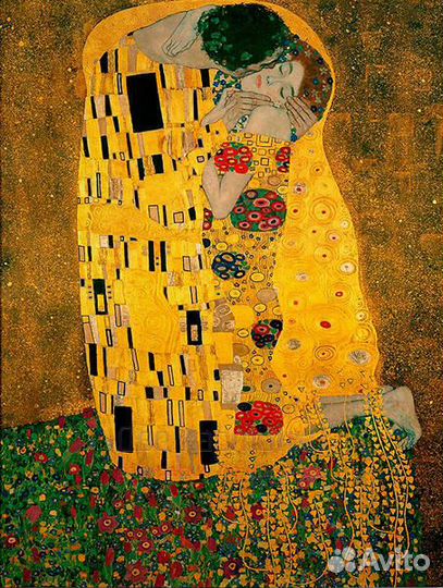 Картина по номерам 40x50 Влюбленные под желтым оде