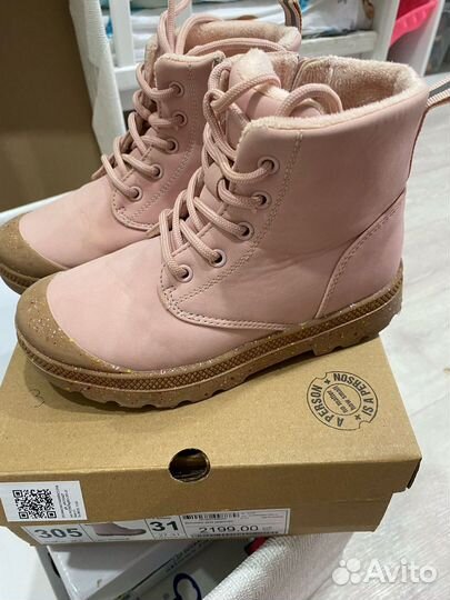 Ботинки демисезонные для девочки31