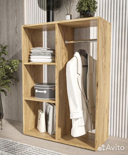 Шкаф с открытыми полками