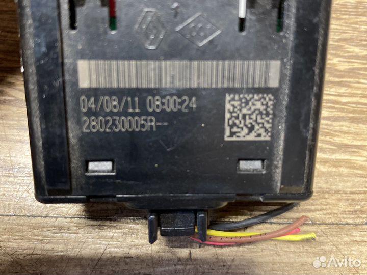 Renault scenic 3 разъём Aux-Usb