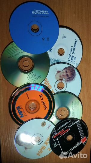Коллекция CD-дисков MP3