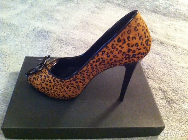 Туфли Basconi. Мех пони