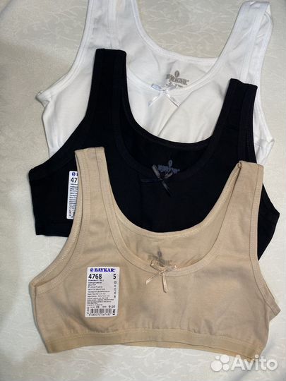 Топ спортивный набор 3 шт. хлопок. Новый 9-10лет