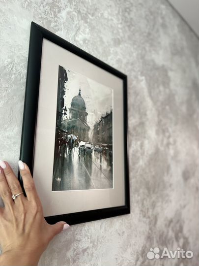 Картина акварель