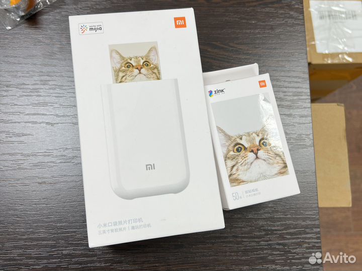 Принтер Xiaomi с бумагой