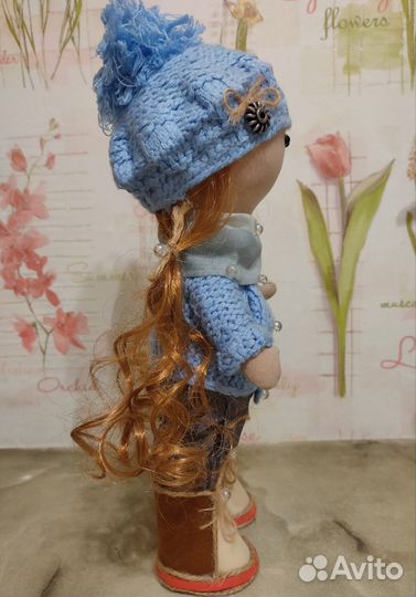 Интерьерная кукла ручной работы