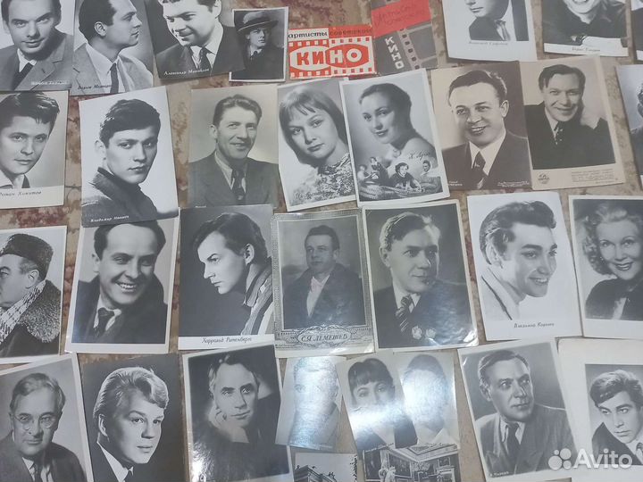 Открытки наборы календари артисты СССР